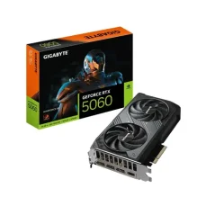 GIGABYTE GeForce RTX 5060 WINDFORCE 8GB / 2677MHz / 8GB GDDR7 / 128-bit / 1x HDMI + 3x DP / 450W (8) (GV-N5060WF2-8GD)