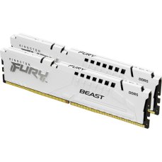 Kingston FURY Beast White DDR5 64GB 6400MHz CL32 DIMM (2x32GB) EXPO/XMP