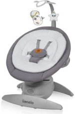 Lionelo Dojčenské lehátko Mell Grey Stone / od narodenia (LBUJMELLGYSOEXXXXXXX)