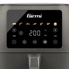 Girmi FG92 šedá / Horkovzdušná fritéza / 8 l / 1700 W / dotykový displej / 7 programů (FG92)