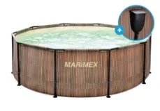 Bazén Marimex Florida 3,05x0,91 m se zabudovaným skimmerem - motiv TEAK