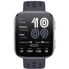 Amazfit Bip 6 čierna / múdre hodinky / 1.97" AMOLED / 5 ATM / BT 5.2 / GPS (W2435EU1N)