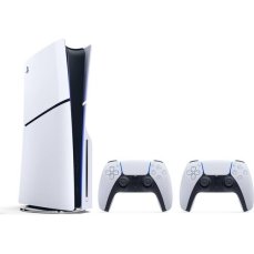 PlayStation 5 Slim 1TB + DualSense Wireless Controller bílý