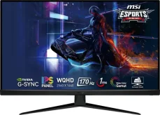 31.5" MSI G321Q černá / 2560 x 1440 / IPS / 16:9 / 1ms / 1200:1 / 300cd-m2 / HDMI + DP / VESA (G321Q)