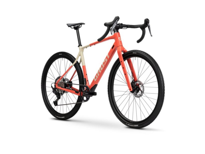 GHOST Asket CF Pro Passion Flame/Sandy Beige Glossy - S