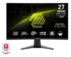27" MSI MAG 27CQ6F černá / WQHD / Rapid VA / 16:9 / 180Hz / 0,5ms / 300cd/m2 / 2x HDMI + DP / VESA (MAG 27CQ6F)