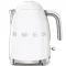 SMEG 50's Retro Style bílá / Rychlovarná konvice / 1.7L / 2400W (KLF03WHEU)
