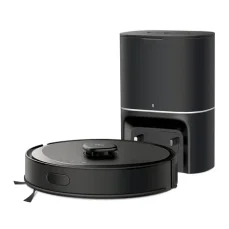 TP-LINK Tapo RV30 Max PLUS čierna / Robotický vysávač + základňa / vysávanie  mopovanie / WiFi / BT / 2600 mAh / HEPA (Tapo RV30 Max Plus)