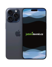 iPhone 15 Pro 512GB (Stav A) Modrý Titan