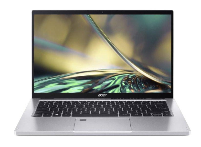 Notebook Acer Spin 3 (SP314-55N) 14 palců / Intel Core i5-1235U 1.30 GHz / 16 GB / 512 GB NVMe SSD / Stříbrná