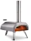 Ooni Karu 12 stříbrná / Pec na pizzu / 500°C / 30 x 30 cm / na dřevo  plyn (OON UU-P29400)