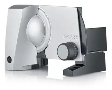 Graef S 10005 černá / Elektrický kráječ potravin / nerezový nůž O170 mm / odnímatelný bezpečnostní kryt (100002172085)