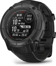 Garmin Instinct 2X Solar (Tactical Edition) 50mm černá / chytré hodinky / GPS / BT / 10 ATM / solární dobíjení (010-02805-03)