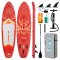 Nafukovací paddleboard FunWater Grapefruit 350*90*15cm