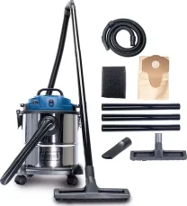 Scheppach NTS 20 / Priemyselný vysávač / Mokré a suché vysávanie / 1200W / 20l (5907721901)
