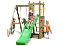 Dětské hřiště Marimex Play Basic 004 + zelená skluzavka