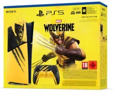 PlayStation 5 Digital Edition 825GB (Slim/E-Chassis) - Marvel's Wolverine Battle Yellow (Limited Edition) (1000056883)