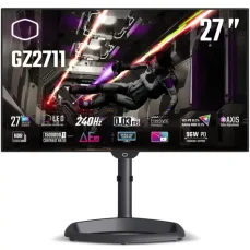 27" Cooler Master GZ2711 čierna / OLED / 2560x1440 / 240Hz / 450cd-m2 / 1500000:1 / 0.03ms / 2x HDMI + 2x DP / VESA (CMI-GZ2711-EK)