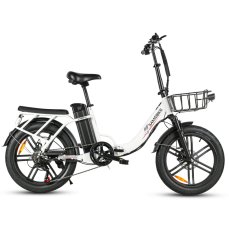 Elektrický bicykel SAMEBIKE  CY20 Pro Farba: Biela