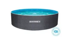 Bazén Marimex Orlando 3,66x0,91 m s príslušenstvom - motív RATAN
