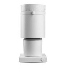 Fellow Opus bílá / Mlýnek na kávu / zásobník 110 g / 160 W / 41 stupňů hrubosti (Opus biały)