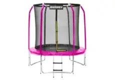 Trampolína Marimex Standard 183 cm ružová + vnútorná ochranná sieť + rebrík ZADARMO