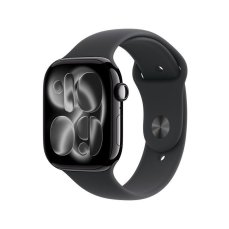 Apple Watch Series 11 GPS 42mm Black Aluminium, Black Sport Band - S/M