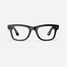 Ray-Ban Meta Wayfarer large chytré brýle lesklé černé
