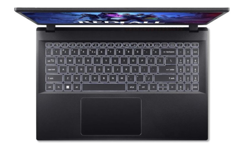 Herní notebook Acer Nitro V 15 (ANV15-51) 15,6 palců / Intel Core i7-13620H 2.40 GHz / 16 GB / 512 GB NVMe SSD / Černá