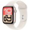 Apple Watch SE 3 (2025) Cellular 44mm Hviezdne biely hliník s hviezdne bielym športovým remienkom S/