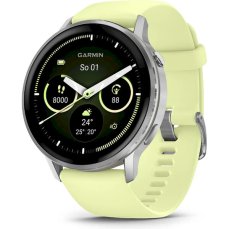 Garmin Venu 4 (45 mm) Stříbrné / Citron silikonový řemínek