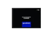 Goodram CX400 1TB / 2.5" SATA III / 3D NAND / R: 550MBps / W: 490 MBps / IOPS: 77.5K  85K / MTBF 2mh / 2y (SSDPR-CX400-01T)