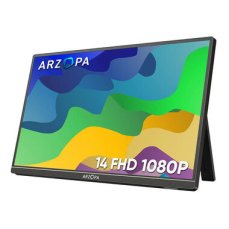 14" Arzopa A1S čierna / 1920 x 1080 / 16:9 / 60Hz / 220 cd-m2 / miniHDMI + USB-C / repro (A1S)