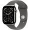 Apple Watch Series 11 GPS+Cellular 46mm Titanové telo - Skálovo šedý športový remienok M/L / 160-210 mm (MFCX4MP/A)