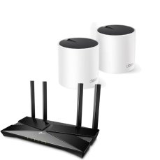 TP-Link Archer AX53+DecoX55 Mesh Kit Bundle (Wi-Fi 6)