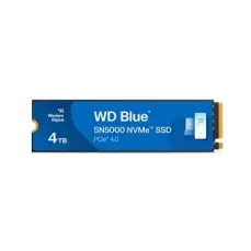 WD Blue SN5000 4TB / SSD / M.2 2280 / PCIe Gen4 / čtení: 5500MBps / zápis: 5000MBps (WDS400T4B0E)