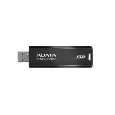 ADATA SC610 1TB čierna / SSD / Externé / čítanie: 550MBps / zápis: 500MBps / USB 3.2 Gen2 (SC610-1000G-CBK/RD)