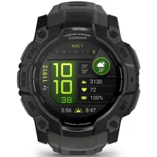Garmin Instinct 3 AMOLED 50mm černá s charcoal páskem / chytré hodinky / GPS / BT / měření denní aktivity / 10 ATM (010-03020-00)