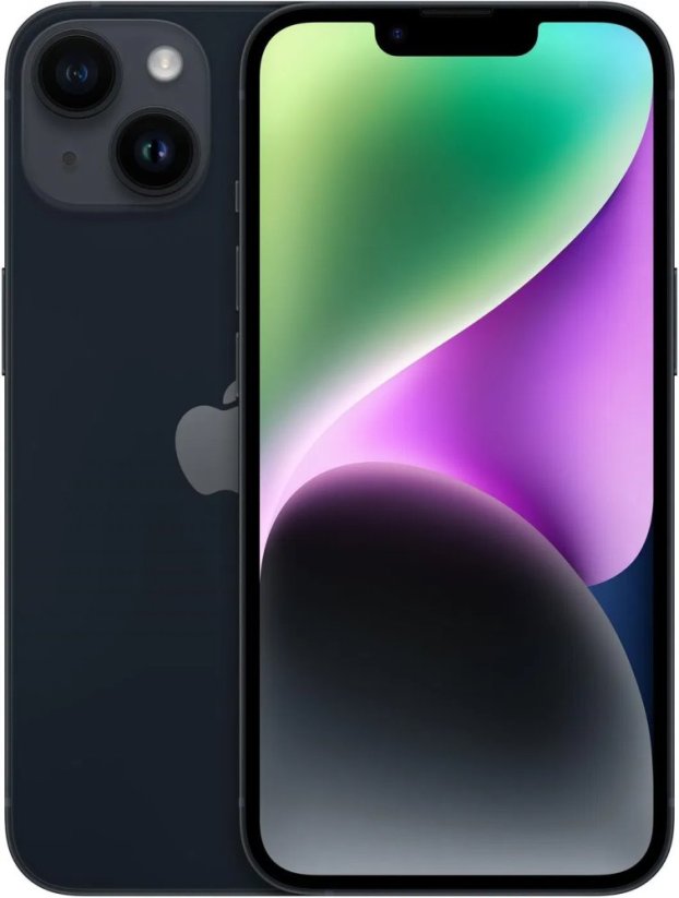 Apple iPhone 14 128GB Midnight / 6 GB RAM /