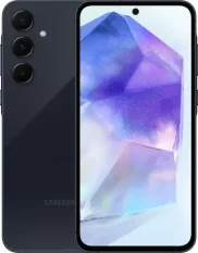 SAMSUNG Galaxy A55 5G 8+128GB modro - černá / 6.6" / Android 14 (SM-A556BZKAEUE)
