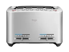 Sage The SMART Toast 4 Slice / Hriankovač / 4 hrianky / 1900 W / strieborná (STA845BAL2EEU1)