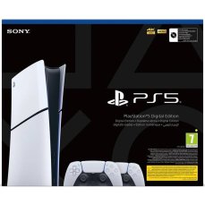 PlayStation 5 Digital Edition - 825 GB + 2x DualSense