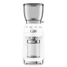 SMEG 50#39;s Retro Style biela / Elektrický mlynček na kávu / 150W / 130 g / až 6 šálok (CGF01WHEU)