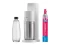 SodaStream DUO biela / výrobník sódy / 1x plastová fľaša 1 L / 1x sklenená fľaša 1 L / 1x CO2 plyn (1016812490)