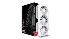 XFX Radeon RX 9060 XT Mercury White OC 16GB / 3320Mz / 16GB GDDR6 / 128-bit / 1x HDMI + 2x DP / 450W (8) (RX-96TMERCW9)