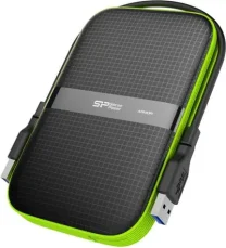 Silicon Power Armor A60 1TB čierno-zelená / 2.5" / USB 3.2 (SP010TBPHDA60S3K)