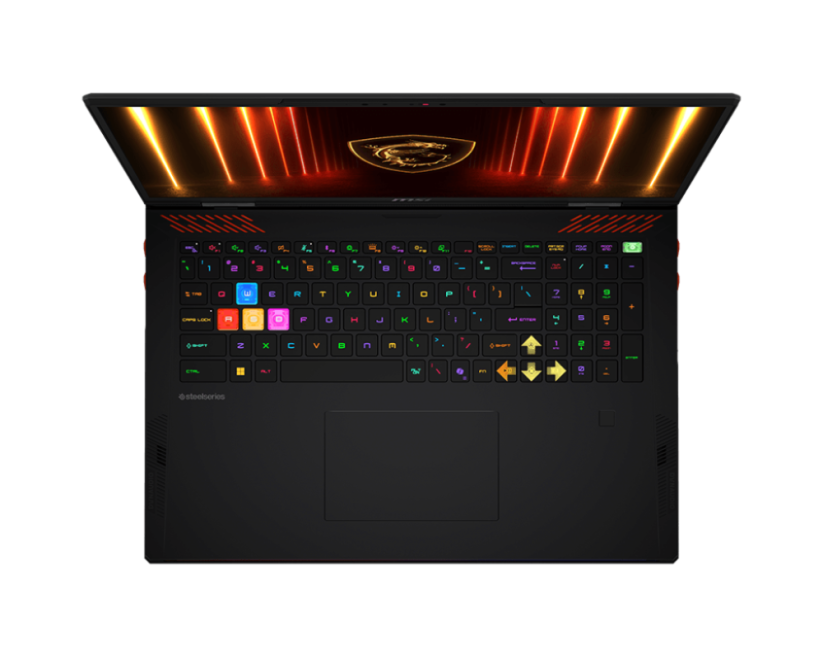 MSI Raider 18 HX AI A2XWIG-062FR / 18" / Intel Core Ultra 9 285HX 2,10 - 5,50 GHz
 / 64 GB RAM / 2 TB + 2 TB SSD NVMe + SSD NVMe / NVIDIA GeForce RTX 5080 16 GB