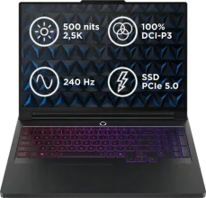 Lenovo Legion Pro 7 16IAX10H černá / 16" WQXGA / Intel Core Ultra 9 275HX / 32GB / 1TB SSD / RTX 5090 24GB / Bez OS (83F50095CK)