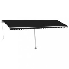 Volně stojící ručně zatahovací markýza 450x350 cm Dekorhome