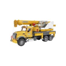 Bruder Nákladní auto MACK Granit  jeřáb LIEBHERR